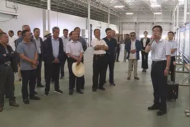 山丹县离退休干部“我看脱贫攻坚新成就”专题观摩调研团来民乐县观摩图片