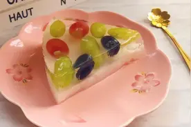 自制水果蛋糕，不用烤箱，冰冰凉凉不上火，消暑好吃图片