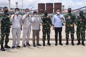 印尼国民军西部军区总司令到访 印尼南山铝业有限公司园区图片
