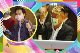 陈百祥庆70岁大寿，头发花白却像壮年，妻子黄杏秀倾国容貌不再图片