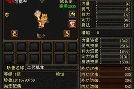 天龙怀旧服第一虬龙价值2万，裸资2516！诀窍可能是连开4只母龙？图片