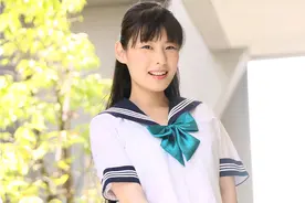 日本美女合野学生造型，十足吸睛图片
