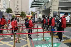 开学首日 昆十中多措并举确保师生安全返校图片