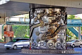 绝密档案：上海高架桥龙柱图片