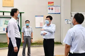 今天下午，市委书记陈之常赴洪泽检查指导疫情防控工作！图片