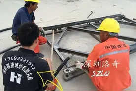 户外水喷砂机 钢结构除锈图片