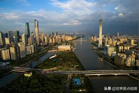 我国一线城市广州，如果放在美国，算几线城市？图片