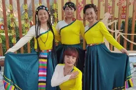 兰州后花园小茨村黄河农庄游记姐妹花旗袍秀「兰州打卡一日游」图片