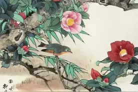 梅若、周老师，名家国画作品之三（工笔、写意花鸟鱼）图片