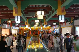 米东区：米古里西域水游城旅游中心开业迎客图片