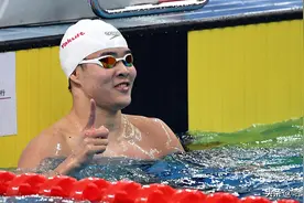 补位赛浙江名将100自后程发力夺冠，冲击奥运A标再次失败图片