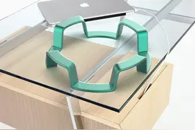 用SolidWorks画一个弹簧片，此图用抽壳会非常简单图片
