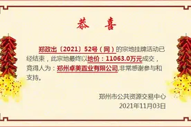 郑州卓美置业1.1亿元拿下郑州管城区10亩商业用地图片