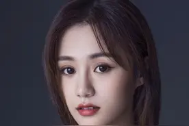 安悦溪个人写真手机壁纸，黑纱红唇图片