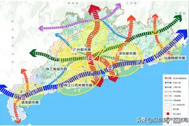 深圳都市圈定了，核心信息是深圳的腹地在东部，西部是桥头堡图片