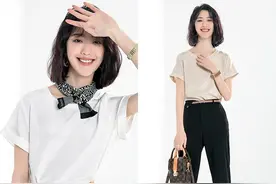 用真丝做T恤和纯棉的有什么区别？清凉、高级，步步优雅图片