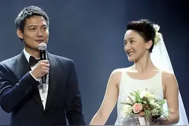 周迅结婚六年间：周公子持续巅峰状态，高圣远事业却停在2018图片