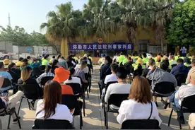 弥勒法院庭审进驾校！对5名危险驾驶案件被告人当庭宣判图片