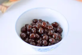 做珍珠这一步很重要，像我这样做，粒粒光滑Q弹，比买的好吃图片