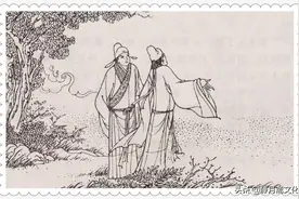 民间故事：两秀才结伴赶考，一人被巨蛇吞吃，蛇头飞出个三寸女子图片