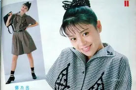 美女时装纸样效果裁剪图和帽子裁剪图图片