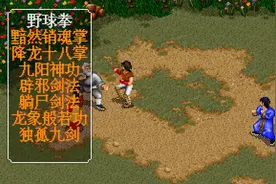 《金庸群侠传》公认最好的武功秘籍，想学会需要一点小牺牲图片