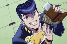 JOJO：四乔偷老东西钱包，有人说是败笔，我觉得这才是点睛之笔图片