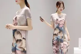 好洋气的妈妈装，时尚年轻不张扬，超级显瘦，尽显女人味图片