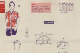 8款时尚男女夏装裁剪图图片