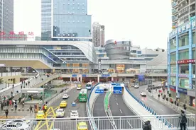 缓解三峡广场交通压力 天陈路下穿道投用图片