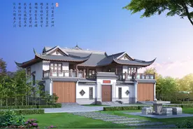 四川一老板发财后盖大气四合院，全村来围观，前妻竟也跑回来偷看图片