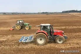 2000亩农田，机耕整地用了30吨柴油，种地成本有多高？图片