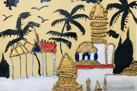 儿童创意美术教学：异域风景画——小椰子成长记图片