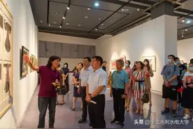 省教育厅副厅长刁玉华参加厅校联合党支部活动并为华北水利水电大学师生上党课图片
