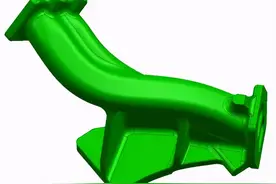 基于砂型3D打印技术的铝合金异形联通管铸造实践图片