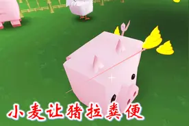 迷你世界联机高级生存163：我用小麦种子做实验，可以让猪拉粪便视频封面