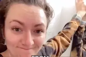美国女子搬进一处房子，住了一段时间，发现镜子后还藏着一个房间图片