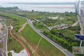 沿江大道白云路至太岳路段焕新颜图片