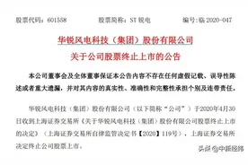 2020年面值退市第一股！ST锐电5月13日进入退市整理期图片