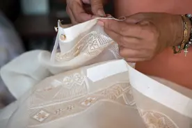 菠萝不但可以吃，还可以做衣服？并且还是菲律宾第一夫人的最爱图片