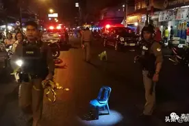 劝架出人命！泰国大叔市场劝架，结果自己开枪酿成1死5伤……图片