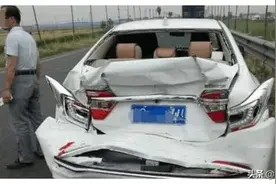 “纸糊车”请滚出中国！事故现场不堪入目，车主：电动车都撞不过图片