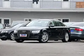 二手车：您的4折进口奥迪A8L来了！大灯配置到位，空间大！图片