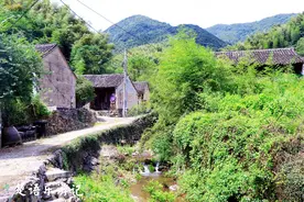 宁波松岙有一个躲藏在山岙中的古村，几乎与世隔绝，却美如桃源图片