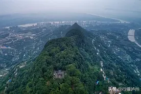 赤水河汇入长江最后一座高山，黄庭坚曾来此游历，合江城的后花园图片