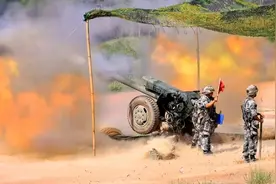 烎！炮兵分队跨昼夜实弹射击震撼来袭图片