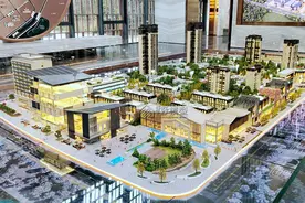 成都成锦·熙锦5号住宅沙盘模型图片