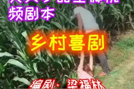 幽默微视频剧本《乡村喜剧》第八集：有偿哭爹/编剧：梁福林 河南图片