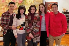 关之琳微博拜年——网友：十三姨还是这么漂亮图片