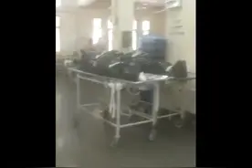 印度医院恐怖场景曝光：新冠患者紧邻死尸，病房至少有6具尸体图片